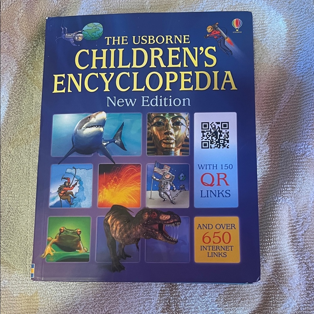 Born Children's Encyclopedia - Vibrant Blue Edition